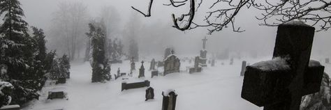 Nature, Graveyard Aesthetic Banner, Snowy Graveyard Aesthetic, Snow Twt Header, Winter Banner Twitter, Wattpad Banner Dark Aesthetic, Goth Header Aesthetic, Snow Aesthetic Banner, Graveyard Aesthetic Wallpaper