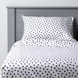 Pillowfort : Boys' Bedding : Target Sweet Style, Kids Sheet Sets, White Bed Sheets, Kids Sheets, Pillow Fort, White Sheets, Boys Bedding, White Bedding, Print Bedding