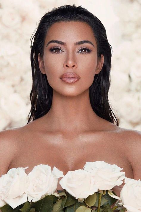 Wedding Hairstyles And Makeup, Wedding Makeup Blue, Romantic Wedding Makeup, Kardashian Wedding, Summer Wedding Makeup, Dramatic Wedding Makeup, Kardashian Makeup, Kim Kardashian Makeup, Wedding Makeup For Brown Eyes