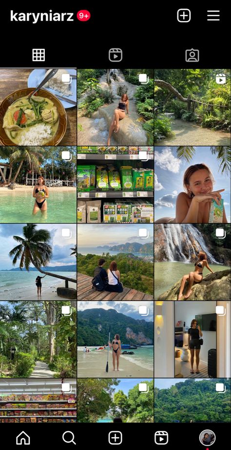 Green Aesthetic Instagram Post, Jungle Instagram Story, Green Feed Aesthetic, Green Instagram Pictures, Aesthetic Instagram Feed Travel, Bali Feed Instagram, Earth Tones Instagram Feed, Bali Instagram Feed, Travel Account Instagram