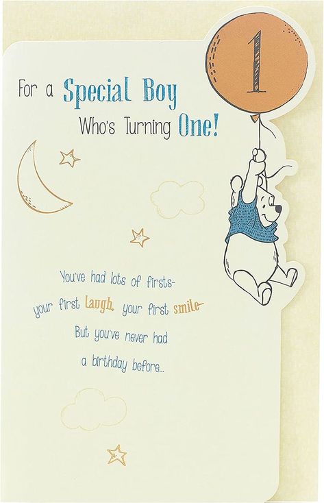 1st Birthday Card Special Boy Birthday Card 1 Year, Baby Birthday Quotes, Baby Birthday Wishes, Baby Boy Messages, Happy Birthday 1 Year, Birthday Boy Quotes, Disney Birthday Card, Birthday Greetings Quotes, Wishes For Baby Boy