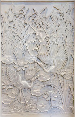 Carved Sandstone Panels - Interior Stone Wall Panels Manufacturer from Jaipur 3d Relief Art, Stone Wall Panels, Drywall Art, Stone Walls Interior, Wall Carvings, Sandstone Wall, Stone Wall Art, Flower Painting On Canvas, Easy Flower Painting