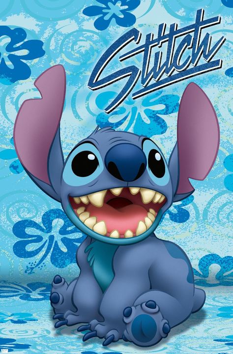 PRICES MAY VARY. This Trends Disney Lilo and Stitch - Sitting Wall Poster uses high-resolution artwork and is printed on PhotoArt Gloss Poster Paper which enhances colors with a high-quality look and feel High-quality art print is ready-to-frame or can be hung on the wall using poster mounts, clips, pushpins, or thumb tacks Officially Licensed wall poster Easily decorate any space to create the perfect decor for a party, bedroom, bathroom, kids room, living room, office, dorm, and more Perfect s Lilo En Stitch, Sitting Wall, ليلو وستيتش, Lelo And Stitch, Lilo Und Stitch, Disney Lilo And Stitch, Party Bedroom, Lilo And Stitch Drawings, Stitch Quote