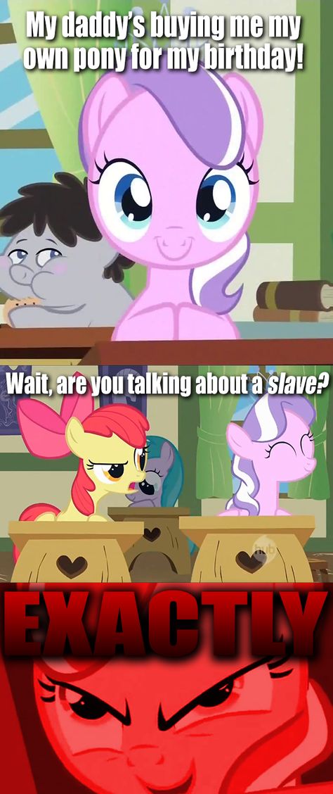 Humour, Mlp Funny, Mlp Memes, Mlp Comics, My Lil Pony, My Little Pony Comic, Diamond Tiara, My Little Pony Characters, My Little Pony Drawing