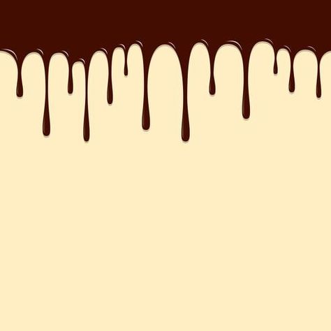 Chocolate dropping, Chocolate background vector illustration Chocolate Background, Easy Baking Recipes, Churros, Easy Baking, Background Design, Vector Art, Art Images, Template Design, Vector Free