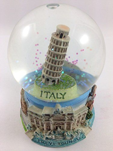 Vintage Snow Globe Water Art Glass Paper Weight 3D Resin Italy Snow Globes For Sale, Vintage Snow Globes, Globe Collection, Disney Snowglobes, Vintage Globe, Water Globes, Travel Globe, Christmas Snow Globes, Water Art