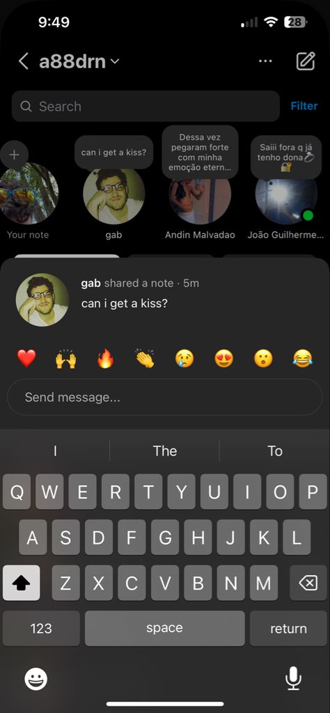 instagram new feature , instagram notes ideas , funny ig notes , inspo for ig notes , ios ig Songs For Ig Notes, Funny Ig Posts, Love Instagram Notes, Instagram Notes For Crush, Instagram Notes Idea, Notes Instagram Ideas, Matching Instagram Notes Ideas, Notes Ig Ideas, Things To Put On Instagram Notes