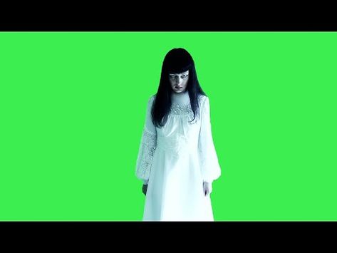 Horror Footage | Green Screen Female Ghost - YouTube Horror Green Screen, Ghost Video, Dirt Bike Tattoo, Female Ghost, Free Cartoon Characters, Bike Tattoo, Green Screen Photo, Green Screen Footage, Gif Background