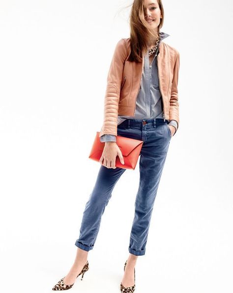 J.Crew’s Fall Collection Masculine Fashion For Women, J Crew Outfits, Masculine Fashion, Collar Leather Jacket, J Crew Collection, J Crew Style, Jcrew Collection, Jcrew Women, Envelope Clutch