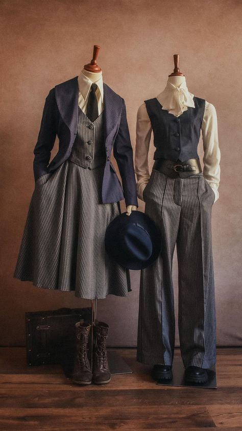 How To Design Outfits, Cool Outfit Inspiration, Fantasy Dark Academia Outfits, Dark Academia Outfit Vintage, Victorian Academia Outfits, Women Suit Outfits Casual, Victorian Academia Aesthetic, Scholar Outfit Aesthetic, Outfit Inspirations Women