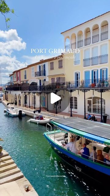 Cote D'Azur Addicted on Instagram: "Posted @withregram • @julianontheroute La Petite Venise Provençale ! 😍  Avec ses canaux et ses façades colorées Port-Grimaud porte vraiment bien son surnom de Petite Venise Provençale ! ⛵️  C’est l’endroit idéal pour prendre le bateau, se balader le long des canaux ou encore manger au bord de l’eau ! 😁  📍Port-Grimaud, Côte d’Azur 🇫🇷  #grimaud #portgrimaud #cotedazur #cotedazurfrance #frenchriviera  #france #francia #francetourisme #frança #southoffrance #visitfrance #map_of_europe #beautifuldestinations #provence #tourismefrance #provencealpescotedazur #provencefrance" Provence, France, Cote D Azur, Cote D’azur, On Instagram