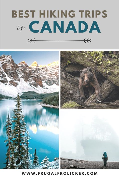 Where to plan multi-day hiking trips in Canada: these hikes offer some of the best backpacking in Canada, from oceans to forests and lakes. #canada #backpacking #hiking #hike Lakes Canada, Backpacking Canada, Canada Vacation, Usa Destinations, Hiking Trips, Travel America, Canada Travel Guide, Surfing Pictures, Backpacking Hiking
