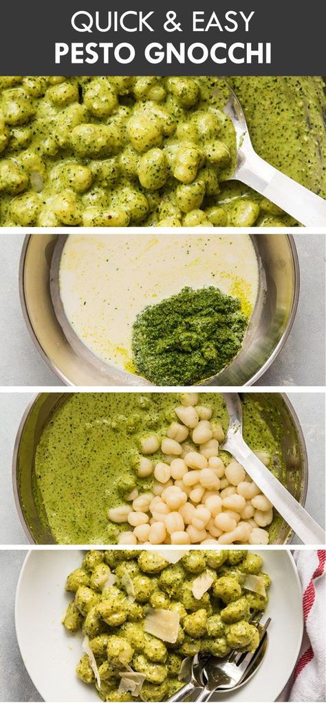 Cream Cheese Pesto Sauce, Essen, Pesto Cream Gnocchi In A Garlic Bread Bowl, Pesto Gnocchi Sausage, Basil Pesto Gnocchi, Basil Pesto Gnocchi Recipes, Creamy Basil Pesto Gnocchi, Gluten Free Gnocchi Recipes Dishes, Gnocchi Recipes Side Dish