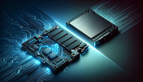 Ram vs SSD Storage: Discover how upgrading to SSD or increasing RAM can dramatically boost your computer's performance and speed. Learn more now! Computer Ram, Ram Computer, Interactive Pdf, Random Access Memory, How To Read Faster, Computer Memory, Hard Disk Drive, Memoria Ram, Data Processing