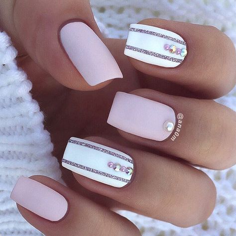 uñas Happy Nails, Matte Nails Design, Nagel Inspo, Instagram Nails, Square Acrylic Nails, Cute Nail Designs, Cute Acrylic Nails, Gorgeous Nails, Love Nails