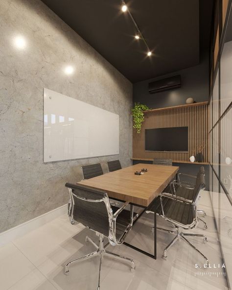 Board Room Design, Bathroom Remodel Design Ideas, Meeting Room Design Office, Office Layout Plan, Bathroom Interior Design Ideas, Small Office Design Interior, Asma Kat, Conference Room Design, Meeting Room Design