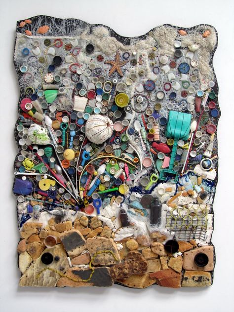 Art In Stitches: Two Hours at the Beach Art, City Photo