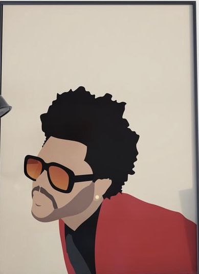 The Weekend Painting Canvas, The Weeknd Painting Canvases, The Weeknd Line Art, Starboy Painting, The Weeknd Drawing Easy, The Weeknd Painting, The Weekend Painting, The Weeknd Drawing, Weekend Painting