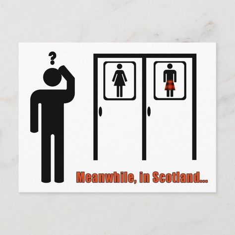 Meanwhile, in Scotland funny Scottish kilt joke Postcard Primitive Christmas, Humour, Scotland Funny, Glasgow Rangers Fc, Funny Postcards, Scottish Kilts, Memes Funny Faces, Prim Christmas, Clean Jokes