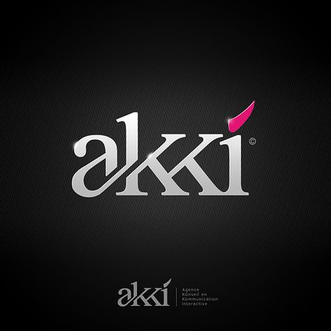 logo akki by AnthonyGeoffroy.deviantart.com on @deviantART Logotype Inspiration, Free Logo Psd, Typography Packaging, Publishing Design, North Design, Bike Drawing, Photoshop Backgrounds Free, Bike Poster, Photo To Art