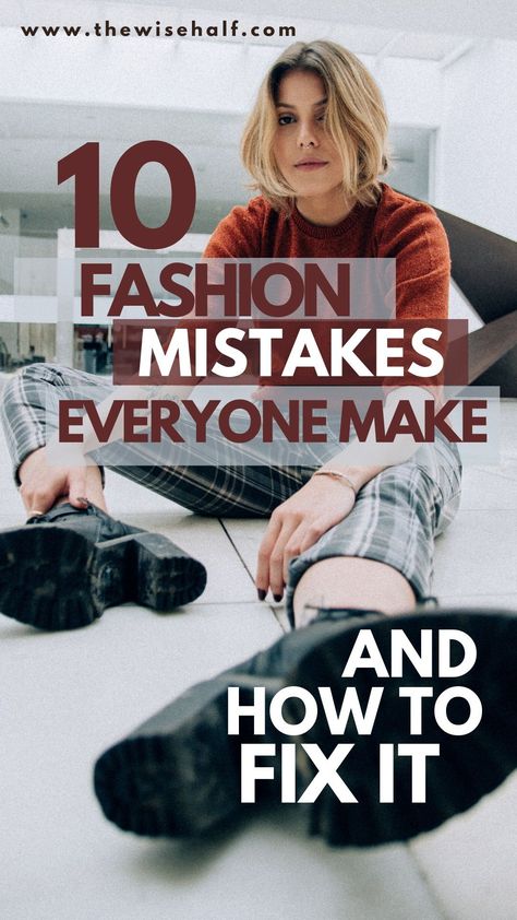 Fashion Mistakes To Avoid, Fashion Mistakes Woman, Channel Ideas, Bad Fashion, Real Fashion, What Was I Thinking, Fashion Terms, Yt Channel, Style 2024