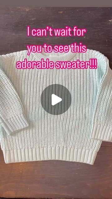 thistlesandrainbows on Instagram: "Someone very special turned one this past week, so I made her the most adorable personalized gift and I can’t wait for you to see how it turned out! Any guesses as to what I put on the sweater? #chunkyyarn #embroidery #babysweater #knitsweater #firstbirthday #embroideredsweater #embroidered #embroiderersofinstagram #personalizedgifts #personalizedsweater #loopsandthreads #diy #embroideredflowers #floralembroidery #firstbirthdaygirl #firstbirthdaygift #cutesweater #birthdaygirl" Baby Jumpers, Embroidered Sweater Diy, Sweater Diy, Personalized Sweater, Embroidered Sweater, Chunky Yarn, Cute Sweaters, Baby Sweaters, Waiting For You