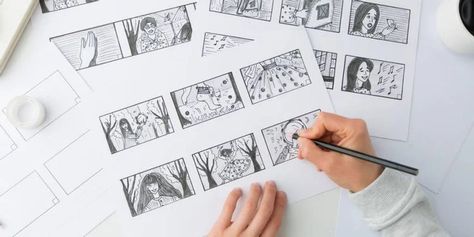 Storyboarding apps can help you visualize your presentation and illustrate your ideas in a unique way. Here are some of the best ones to use! Storyboard App, Storyboard Presentation, Artist Career, Video Storyboard, Storyboard Film, Storyboard Examples, Principles Of Animation, Storyboard Template, Storyboard Ideas