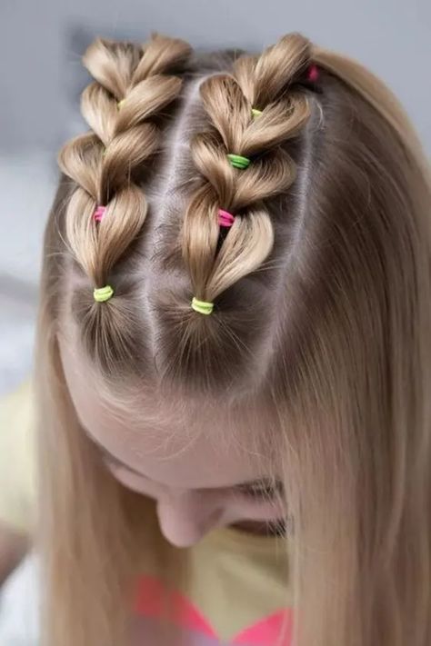 25+ Cute Back to School Hairstyles for Girls - HubPages 10 Year Girl Hairstyles, Back To School Hairstyles For 5th Grade, Cute Hairstyles For 10 Year Girl, Cute Little Kid Hairstyles, Summer Girl Hairstyles, 3rd Grade Girl Hairstyles, Hairstyles For 6 Year Girl, Cute Hairstyles For Girls With Long Hair, Easy Heart Hairstyle For Kids