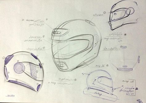 #helmet #sketch Motorcycle Helmet Reference Drawing, Bike Helmet Drawing Reference, Simple Helmet Design, Helmet Sketch Design, How To Draw Motorcycle Helmet, Biker Helmet Reference, Motorcycle Helmets Drawing, Motor Helmet Drawing, Cool Motorcycle Helmets Design