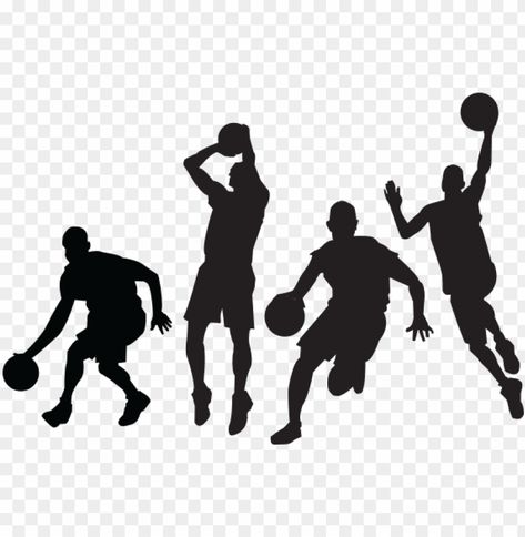 Basketball Clipart Black And White, Basketball Clipart Free Printable, Basketball Silhouette Designs, Basketball Sillouhette, Basketball Clip Art, Basketball Images, Basketball Pics, Basketball Banners, Ring Basket