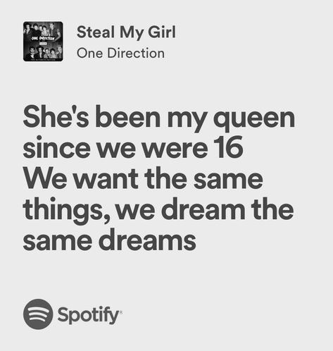 One Direction Lyrics, Sixteen Birthday Ideas, Steal My Girl One Direction, My Girl Lyrics, 16 Wishes, Sweet Sixteen Birthday Party Ideas, Sweet 16 Themes, One Direction Songs, Rap Lyrics Quotes