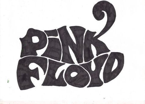 Diy Artwork, Pink Floyd, Pink Floyd Drawing Ideas, Pink Floyd Painting, Word Drawings, Pink Floyd Art, Arte Peculiar, Christmas Drawing, Art Paint