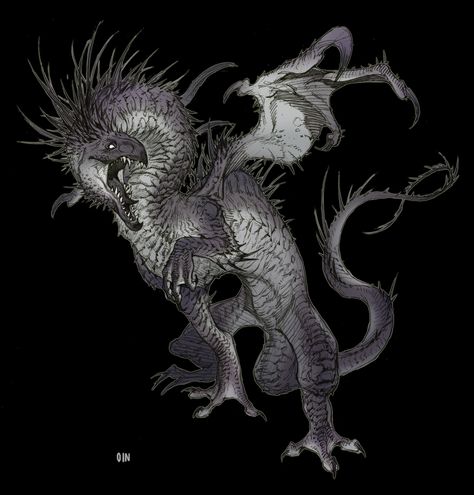 ArtStation - Dragon, NI O Dragon Types, Dragon Poses, Wolverine Art, Creature Artwork, Cool Monsters, Alien Concept Art, Creature Drawings, Creature Feature, Mythical Creatures Art