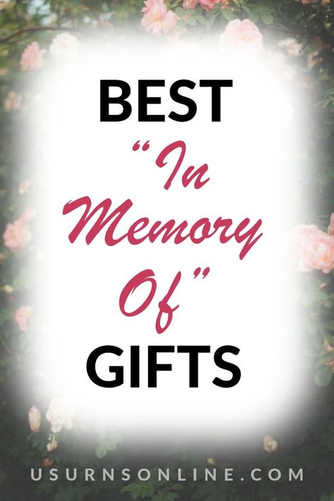 best "in memory of" gifts Father Remembrance Gifts, Gifts For Mom Passing Away, Rip Gift Ideas, Remembrance Gifts For Men, Diy In Loving Memory Ideas, Lost Loved One Gift, Memorial Momentos Ideas, Memorial Gift For Loss Of Mom, Gifts For Memory Of Loved One