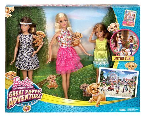 Barbie Stacie Doll, Barbie Puppy, Barbie Y Ken, Barbie And Her Sisters, New Barbie Dolls, Sister Dolls, Barbie Doll Set, Chelsea Doll, Barbie Sisters