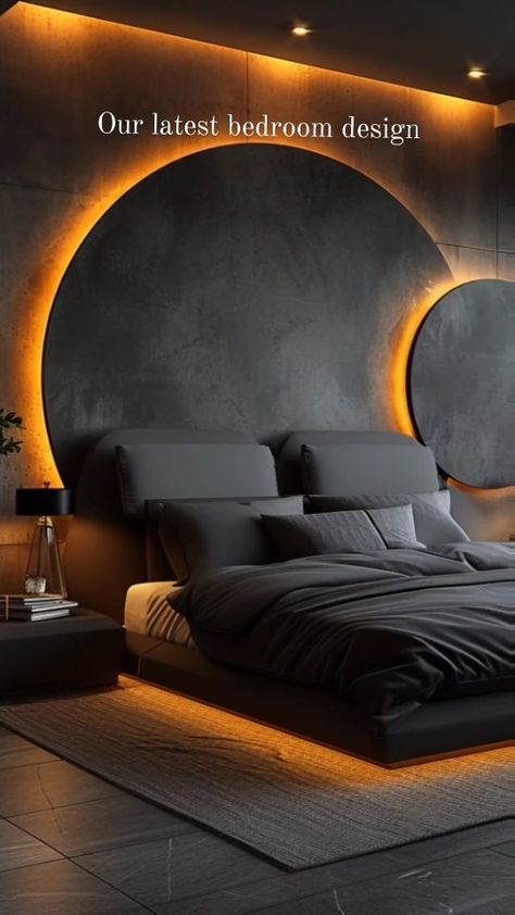 You can get such interiors too! Our designs blends art with luxury. #interiors #interiorideas #interiordesign #decorideas #homedecor… | Instagram Led Floating Bed, Dark Modern Bedroom, Best False Ceiling Designs, Latest False Ceiling Designs, Latest Bedroom Design, Ig Design, Bedroom Interior Design Modern, Bedroom Design Modern, Unique Bedroom Design