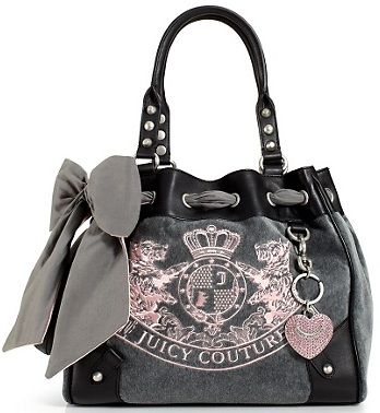 juicy couture scottie handbag Couture, Juicy Couture Purse, Fall Handbags, Mk Bags, Juicy Couture Bags, Handbag Heaven, Quality Handbags, Cute Purses, Trend Fashion