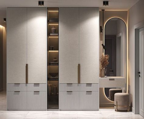 Villach, Modern Wardrobe Design, Wooden Cupboard Design, Wardrobe Design Modern, Bedroom Wardrobe Design, Desain Pantry, Modern Cupboard, تصميم داخلي فاخر, Closet Design Layout