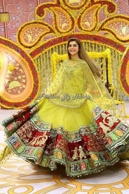 Kashee's Mayon dresses 2023  All New Design | Fashion By Hashu | For More Designs Click on our YouTube link.......? 🤩 Haute Couture, Kashee's Bridal Dresses, Lehnga Design, Haldi Dress, Bridal Mehndi Dresses, Bridal Lehenga Collection, Lehnga Designs, Designer Bridal Lehenga, Bridal Lehenga Red