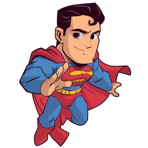 Superman Stickers, Marvel Chibi, Chibi Superman, Marvel Sticker, Super Hero Comic, Chibi Marvel, Avengers Cartoon, Superhero Cartoon, Baby Superhero