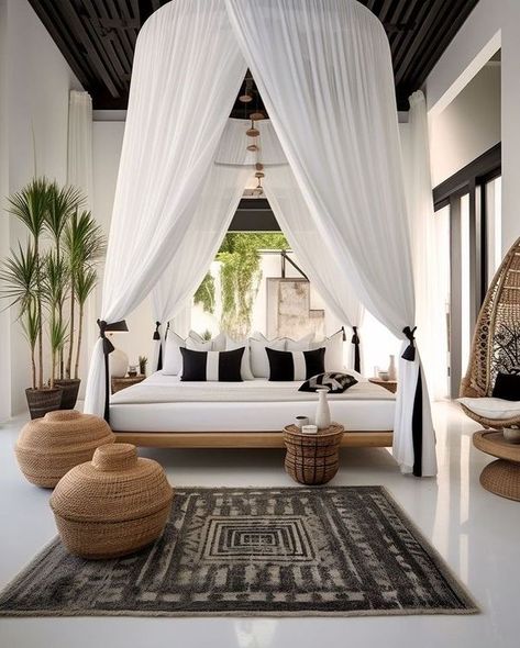 AJBrooks Property Services LLC Old World Home Aesthetic, Gorgeous Bedrooms Luxury, African Style Bedroom, Greece Bedroom, African Bedroom, Bohemian Hotel, Theme Hotel, African Interior Design, African Interior