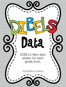 DIBELS Data Binder Dibels Kindergarten, Ela Intervention, Data Folders, Teacher Data, Student Data Tracking, Raz Kids, Student Data Notebooks, Data Binders, Teacher Forms