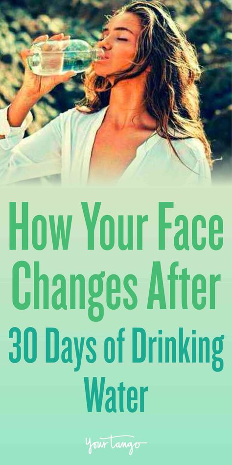 What happens to your face after drinking water for 30 days. Advantages Of Drinking Water, Water Drinking Challenge, 1 Gallon Of Water A Day, Bottles Of Water, Benefits Of Drinking Water, Not Drinking Enough Water, Drinking Hot Water, Water Challenge, Face Change