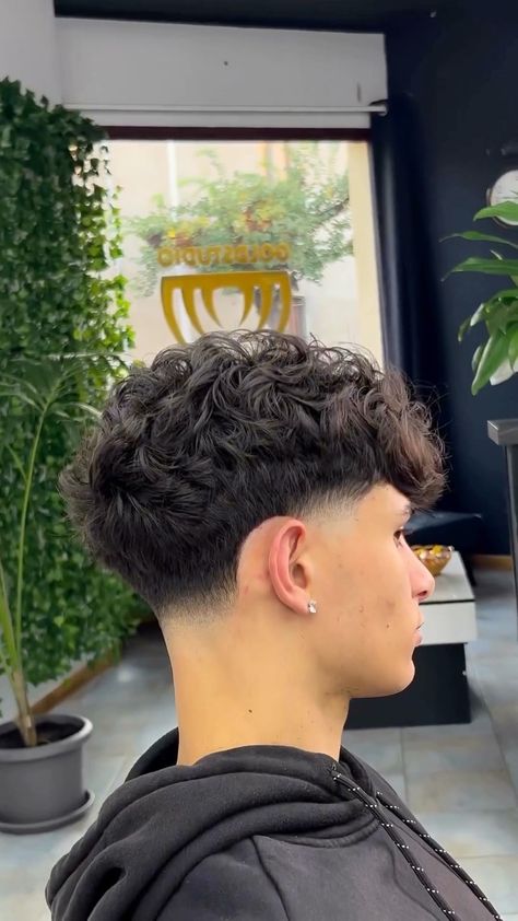 Modern Fresh Fades | Taper fade / curly fringe • • • #haircut #fade #skinfade #barber #barbershopconnect #menshair #thebarberpost #menshaircut #menshairstyle… | Instagram Low Taper Fade Wavy Hair, Tapper Fade Boys Haircut Curly, Taperfade Men Curly Hair, Low Taper Fade With Textured Fringe, Men Haircuts Curly Hair, Taper Fade Fluffy Hair, Curly Taper Fade Haircut, Curly Hair With Taper, Tapper Fade Boys