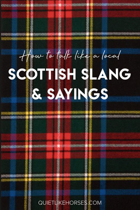 Scottish Slang, Scottish Quotes, Scottish Words, Scotland Travel Guide, Scotland Vacation, Scotland History, Scottish Ancestry, Great Scot, Scots Irish