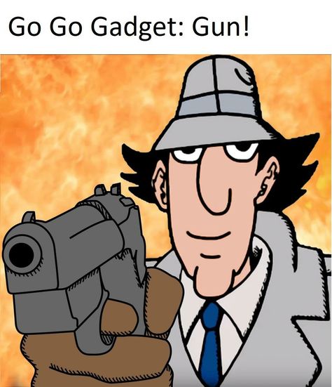 Inspector Gadget Fanart, Cursed Meme, Saturday Cartoon, Night Drawing, Body Slam, Inspector Gadget, Reaction Images, Christmas Parade, Anime Book