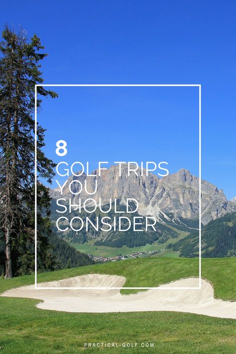 8 golfing trips you should be considering | golf tips | golfing tips | golf for beginners | golf help | golf how to | golf tee | golf putting | golf driving | golf game | #golftips #golfingtips #awesomegolftips Golf Trips Travel, Golf Trips, Golfing Tips, Golf Slice, Golf Swing Sequence, Golf Travel, Ball Ideas, Used Golf Clubs, Golf Vacations