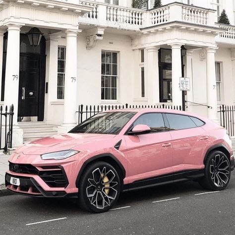 Daily Dose Of Luxury 💋 on Instagram: “Pink Lamborghini SUV 😍 #ladyluxury” Pink Urus Lamborghini, Pink Lambo Urus, Urus Rose, Pink Urus, Pink Lamborghini Urus, Lamborghini Aventador Pink, Lamborghini Pink, Lambo Urus, Urus Lamborghini