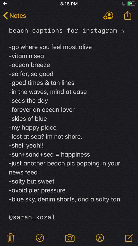 Ig Caption For Beach Pic, Insta Caption For Beach Pics, Aesthetic One Word Bios For Instagram, Beach Captain For Instagram, Captain Instagram Caption, Witty Beach Captions, Captions On Beach Photos, Ig Captions Short Beach, Insta Captions For Beach Pictures