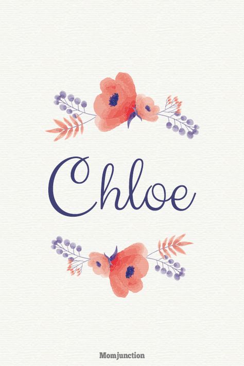 Baby Names, Girl Names, Chloe